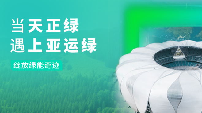 当Z6尊龙绿，遇上亚运绿……